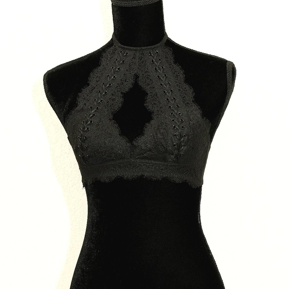 New Victoria Secret Black Lace Bralette